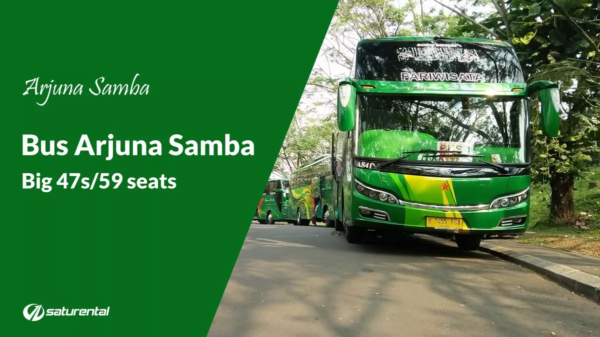 saturental – foto bus pariwisata Arjuna Samba a