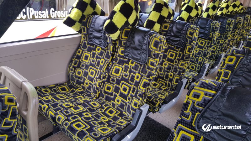 saturental – foto medium bus pariwisata jamesco interior dalam 31s 33 seats b