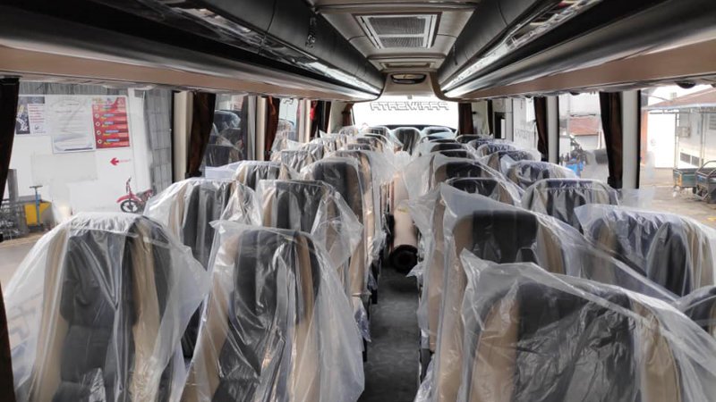 saturental – foto medium bus pariwisata masterpiece interior dalam 31s 35 seats a