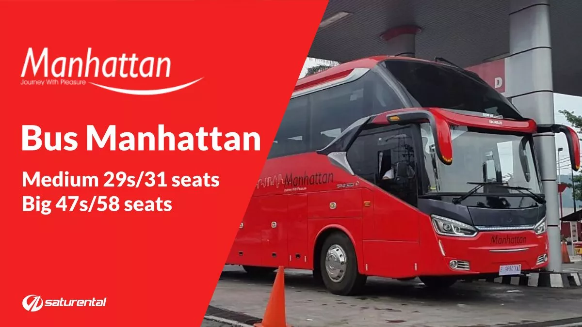 saturental – foto bus pariwisata manhattan new aa