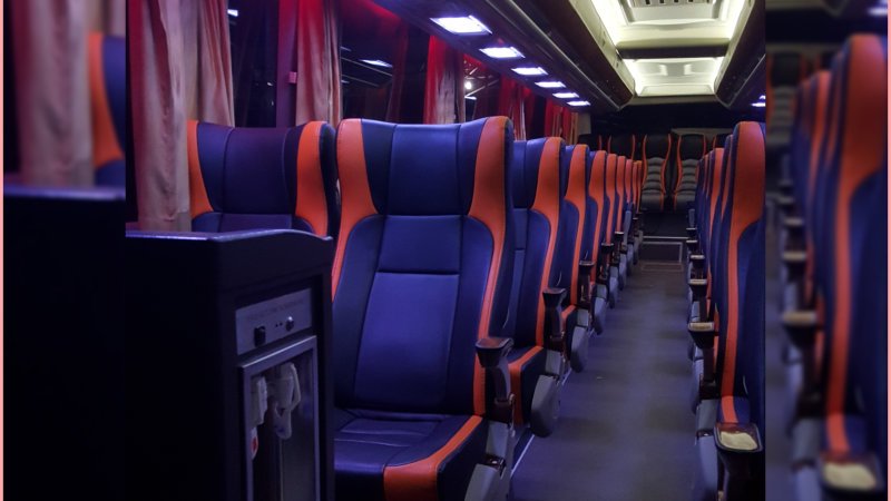 saturental – foto big bus pariwisata mega citra wisata shd hdd interior dalam 43 56 seats terbaru b
