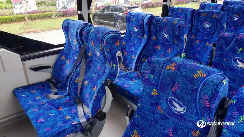 saturental – foto medium bus pariwisata big bird interior dalam 25 27 seats b