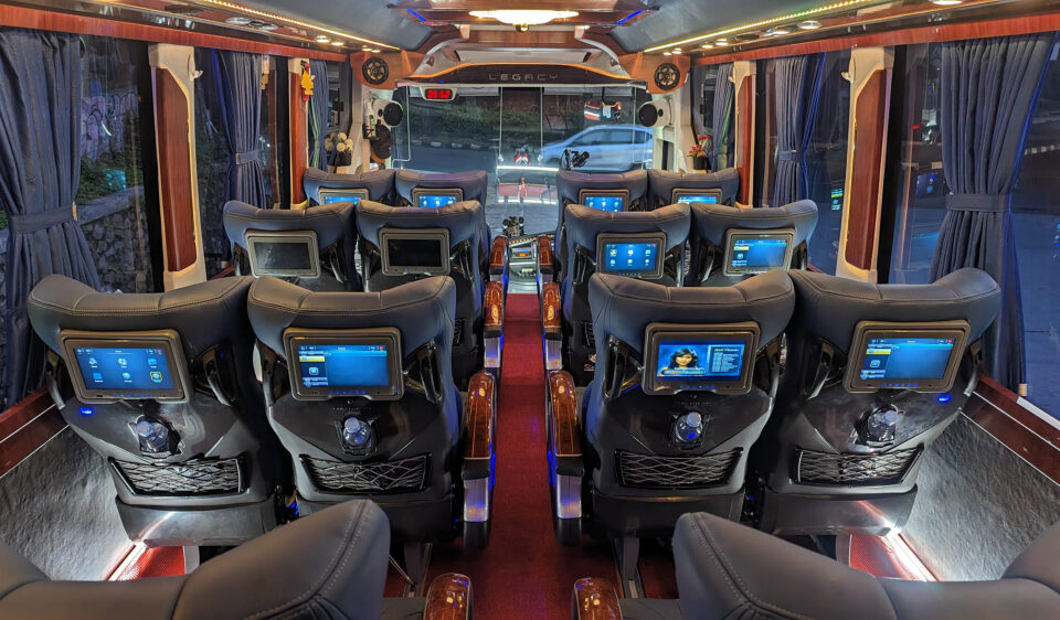 saturental foto big bus luxury mewah premium class sstravelink terbaru h